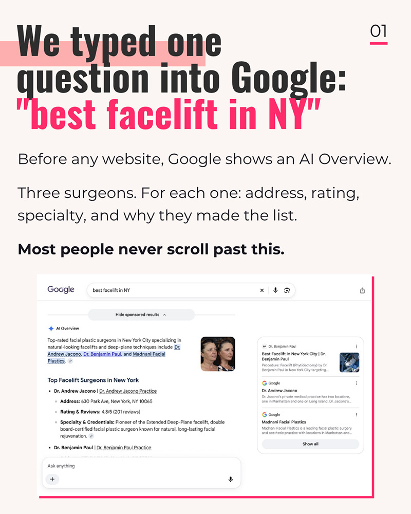 Google search example